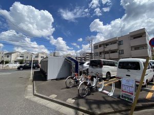 ライフパーキング花小金井 南町 へステーションを設置しました 東京 埼玉 千葉 神奈川 大阪でシェアサイクル ダイチャリ を展開するシナネンモビリティplus株式会社